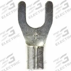 3M Fork Terminals: Bare, #10 Stud Size, 12 AWG – 10 AWG Wire Range, Std Fork, 600 V (MPN M10-10FX). Key specifications — attr1307963: M10-10FX; attr1307967: 3M.
