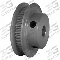 DAYTON Timing Pulley: Modified Curvilinear, Fixed, For GT Timing Belt Section, For 3 mm Belt Wd (MPN 40-2P03-6FA3). Key specifications — Brand: DAYTON; Finish: Clear Anodized; For Belt Series: Powerhouse®.