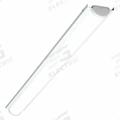 COLUMBIA LIGHTING Retrofit Kit: 8 ft Lg, 9,500 lm, 4000K, 76.2 W, 120 to 277V AC - LED Strip Light Retrofit Kits