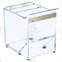 Parafilm Dispenser: Acrylic, 6 7/8 in Overall Lg, 4 7/8 in Overall Wd, Clear (MPN HS234524). Key specifications — Brand: HEATHROW SCIENTIFIC; Product Type: Parafilm Dispenser; Color: Clear; Material: Acrylic.