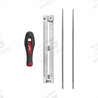 MILWAUKEE File Set: For use with: Chainsaw - Chain Sharpeners & Replacement Stones