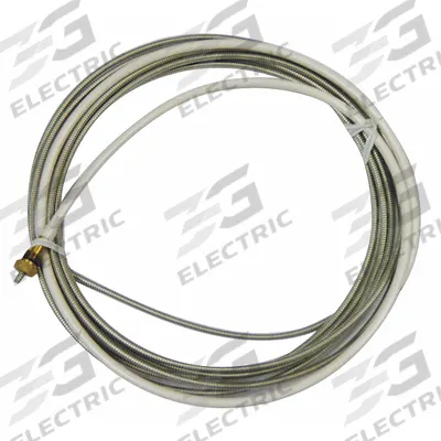 MILLER ELECTRIC Liner: 0.03 in x 15 ft, Steel/Copper - Liners for Bernard, Miller & Hobart MIG Guns