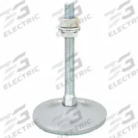 AIRLOC Male-End Leveling Mount: Fixed Stud, M12 Thread Size, 85 mm, 1,400 daN Capacity (MPN 1.16085.73). Key specifications — Base Shape: Round; Load Capacity: 1,400 daN.