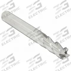 CLEVELAND Square End Mill: Carbide, 4 Flute, 17/64" Mill Dia, 7/8" LOC, 2-1/2" OAL (MPN C61857)