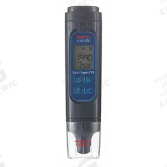 THERMO SCIENTIFIC Pocket Multiparameter Meter: Conductivity/Salinity/Temp/Total Dissolved Solids (MPN EXPERTCTS). Key specifications — Test Parameters: Total Dissolved Solids; Manufacturer Part Number: EXPERTCTS; Configured Test Parameters: Salinity; Measurement Components Included: Meter; Other Accessories Included: Batteries; Reagents and Solutions Included: Reagents Sold Separately.