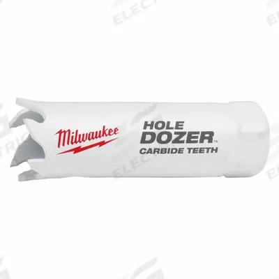 MILWAUKEE Hole Saw: 11/16 in Saw Dia., 3 Teeth per Inch, 1 5/8 in Max. Cutting Dp - Multi-Material-Cutting Hole Saws without Arbor