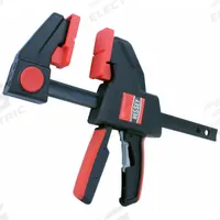 BESSEY Trigger Clamp: Soft-Touch Grooved, 24 in Max Jaw Opening, 7 1/2 in to 3 1/8 in, One Handed (MPN EHKXL24). Key specifications — attr663922: BESSEY.