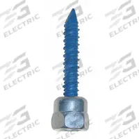 SAMMYS Rod Hanger: 5/16 in Overall Dia, 1 3/4 in Overall Lg, 5/16 in Screw Size, Steel, Screw, 25 PK (MPN 8059957). Key specifications — Drive Type: External Hex; Screw Size: 5/16 in; ICC Approved for Un-Cracked Concrete: No; Seismic Approved: No; Mount Type: Vertical; Brand: SAMMYS; Compatible Material: Concrete; ICC Approved for Cracked Concrete: No.