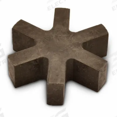 BOSTON GEAR Oil Resistant Spider Insert: FC25 Coupling Size, 2 1/2 in Outside Dia, Inch - High-Torque Straight Jaw Spiders