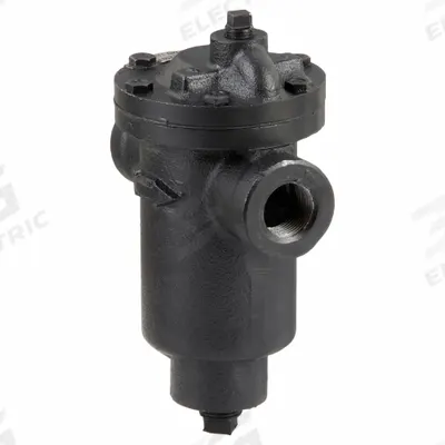 MEPCO Steam Trap: Cast Iron, 3/4 in FNPT, 955 lb/hr, 125 psi Max., 345°F Max. - Corrosion-Resistant Inverted Bucket Steam Traps