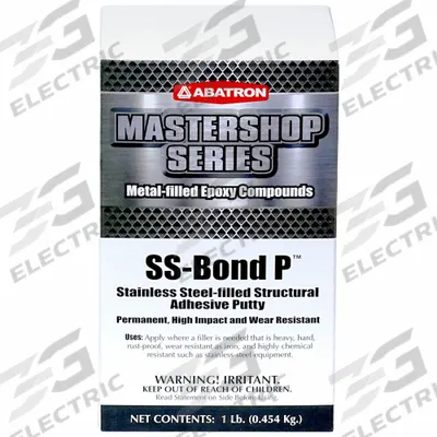 ABATRON Putty: SS-Bond P, Metal Repair, 16 oz Container Size, Pail, Gray - Metal Repair Putties