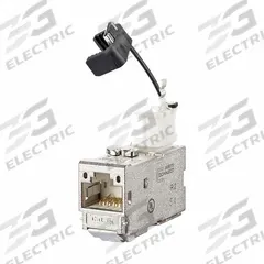 METZ CONNECT Wall Outlet: Cat6A, Data/HDBaseT/Power, 8 Poles, 90° Angled, Cable, Female 90° Angled (MPN 130B13-E). Key specifications — Housing Material: Zinc Die-Cast; Mounting Type: Cable; Connector Color: Metallike; Performance Category: Cat6A; Application: Data; Connection Type: Insulation Displacement; Connector Gender: Female; Connector Orientation: 90° Angled.