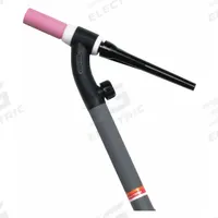 LINCOLN ELECTRIC TIG Torch: Air-Cooled, PTA-17, 12 1/2 ft, Rubber, 1-Piece, 17FV (MPN K1782-13). Key specifications — Brand: LINCOLN ELECTRIC; Manufacturer Part Number: K1782-13; Neck Type: Flexible; Power Cord Material: Rubber; Gas Valve (Table): With.