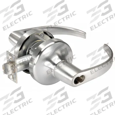 ASSA ABLOY ACCENTRA Door Lockset: Office Lever Locksets, Chrome, ADA Compliant