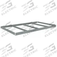TENNSCO Shelf: 84 in x 42 in, 1,750 lb Load Capacity, Gray, Shelf (MPN ZLCS-8442). Key specifications — Includes: (4) Beams; Shelf Configuration: Single Straight; Color: Gray; Frame Material: Steel; Brand: TENNSCO; Frame Finish: Zinc Plated; Product Type: Shelf.