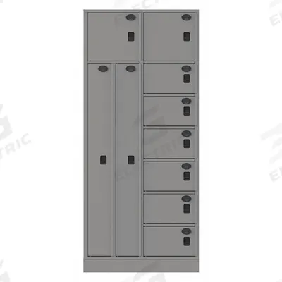 SENTINEL Law Enforcement Evidence Locker: Pass-Through Backing, Keyless Lift Latch - Pass-Through Evidence Storage Lockers