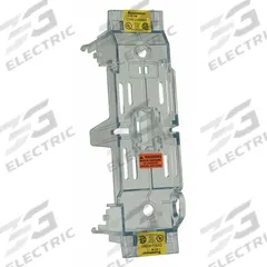 BUSSMANN Fuse Block Cover: For J Fuse Class or Type, 600 V AC, Non-Indicating, 31 A – 60 A (MPN CVR-J-60060). Key specifications — Compatible Fuse Series: JM; Manufacturer Part Number: CVR-J-60060; Brand: BUSSMANN.