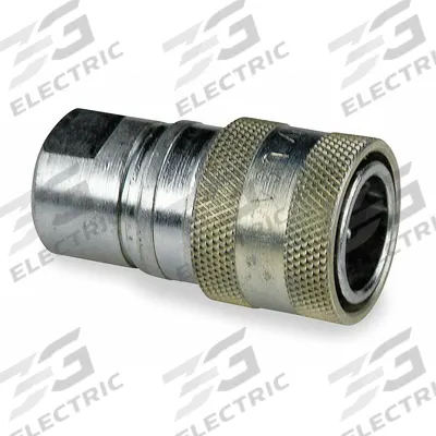SAFEWAY HYDRAULICS Hydraulic Quick Connect Hose Coupling: 1/2 in Coupling Size, Steel, Sleeve - S20 Series Hydraulic Quick-Connect Coupling Bodies