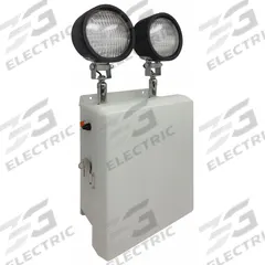 Food Safe Emergency Light: 5 W Lamp Watt, 18 W Emergency Watt, 120/277V AC, 2 Lamp Heads, Fiberglass (MPN LS2SE6S8--FSH). Key specifications — Input Voltage: 120/277V AC; Housing Material: Fiberglass; Mounting Type: Back Mount; Housing Color: Light Gray; Lighting Technology: LED; Environmental Rating: Food Safe, NEMA 4X, Wet Location; IP Rating: Not Rated; Remote Capable: No.