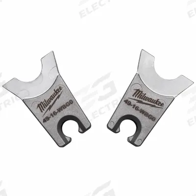 MILWAUKEE Upper and Lower Crimping Die: W-BG, For Use With 2678-20, 1 Sizes - Milwaukee Replacement Crimping Dies