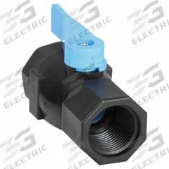 APPROVED VENDOR Manual Two-Way Ball Valve: 3/4 in, PVC, Straight, FNPT x FNPT, Full Port Ball Port (MPN 7052990). Key specifications — Brand: APPROVED VENDOR; Handle: Lever.
