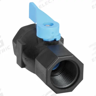 APPROVED VENDOR Manual Two-Way Ball Valve: 3/4 in, PVC, Straight, FNPT x FNPT - PVC Ball Valves