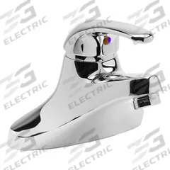 ZURN Low Arc Bathroom Faucet: AquaSpec®, Brass, Chrome Finish, 0.5 gpm Flow Rate, Centerset, Arc (MPN Z81000-XL-3M). Key specifications — Includes: Mounting Hardware; Brand: ZURN; Series: AquaSpec®.