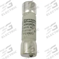 Semiconductor Fuse: A30QS Series, Fast-Acting, 25 A, 300 V AC, 300 V DC DC Volt Rating (MPN P230013). Key specifications — Series: A30QS; Brand: MERSEN; Voltage Type: AC/DC.