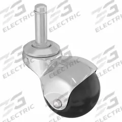 APPROVED VENDOR Stem Caster: Swivel, No Brake, 2 in Wheel Dia., 1 7/8 in Wheel Wd, Phenolic, Black (MPN 429H18). Key specifications — attr1111099: APPROVED VENDOR; attr1111095: Black; attr1176855: Swivel.