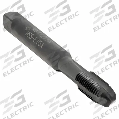CLEVELAND Spiral Point Tap: M8x1.25 Metric, 6H, 3 Flute, Plug Chamfer - Spiral-Point Taps for Steel & Stainless Steel