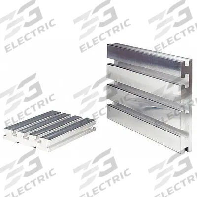 MITEE-BITE PRODUCTS INC MITEE-BITE T-Slot Plate: 5/8 in Slot Wd, 9 in W x 13 in L x 1.48 in H - T-Slot Plates