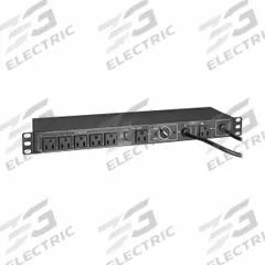 EATON TRIPP LITE PDU: Single-Phase, 125V AC, 6 Outlets, NEMA 5-15R, 1 RU, Front Facing, NEMA 5-15P (MPN PDUB151U). Key specifications — Plug Type: NEMA 5-15P; Brand: EATON TRIPP LITE; Phase: Single-Phase; Maximum Input Voltage: 125V AC; Receptacle Type: NEMA 5-15R; Mounting Location: Wall; Facing: Front.