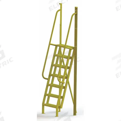 TRI-ARC Configurable Platform Ladder: 9.3 ft Overall Ht, 30 in Overall Wd, 20 in Overall Dp - Base Ladders & Stairs