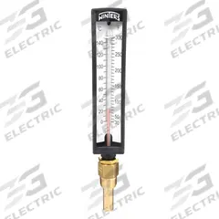 WINTERS Industrial Glass Thermometer: 30°F to 300°F /0°C to 150°C, +/-2% Accuracy, 1.837 in Stem Lg (MPN TAS134LF.). Key specifications — Thermometer Thread Type: NPT; Accuracy: +/-2%; Brand: WINTERS.