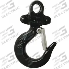 DAYTON Top Hook Assembly: Manual Chain Hoists, 1,000 lb Compatible Load Capacity, Dayton, GGS_57000. Key specifications — Compatible Hoist Type: Manual Chain Hoists; Product Type: Top Hook Assembly; Compatible Series: Dayton; Manufacturer Part Number: GGS_57000; Included Components: Safety Latch.