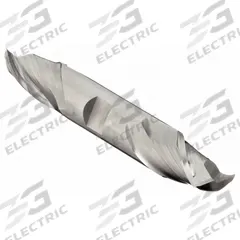 CLEVELAND Square End Mill: Cobalt, Double End, 2 Flute, 3/4" Mill Dia, 1-5/16" LOC, 5-5/8" OAL (MPN C52167)