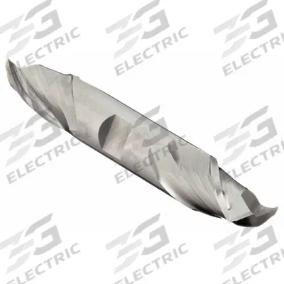 CLEVELAND Square End Mill: Cobalt, Double End, 2 Flute, 3/4" Mill Dia, 1-5/16" LOC - Double-End Cobalt Square End Mills