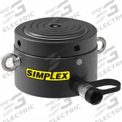 SIMPLEX Lock Nut Hydraulic Ram: 105 ton Nominal Capacity, 2 in Nominal Stroke Lg, 20.57 sq in, RLL (MPN RLL1002). Key specifications — attr1108313: RLL; attr96792: 20.57 sq in; attr98878: SIMPLEX.