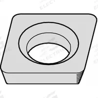 WIDIA Diamond Turning Insert: CDHB12061, CDHBS4T004 (MPN 2830813). Key specifications — attr257732: CDHB12061; attr257733: CDHBS4T004.