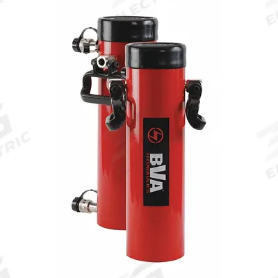 BVA HYDRAULICS Hydraulic Ram: Double Acting, 100 ton Nominal Capacity, 6 in Nominal Stroke Lg - General Purpose Rams