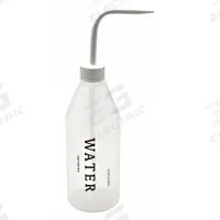 DYNALON Wash Bottle: 500 mL, Water, White, Narrow, Std Spout Spout, Colorless, 64 mm Body Dia (MPN 506915-0001). Key specifications — Closure Color: White; Vented/Nonvented: Nonvented; Body Color: Colorless; Brand: DYNALON; Imprinting Group: Waters.