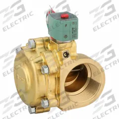 REDHAT Solenoid Valve: 2-Way, Normally Closed, 2 1/2 in Pipe Size, 110V AC/120V AC, Watertight (MPN 8210G101). Key specifications — Pipe Size: 2-1/2 in; Voltage: 110V AC; Brand: REDHAT; Coil Enclosure: Watertight.