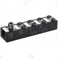 MURRELEKTRONIK IO-Link hub: 8 Output Ports, 3-Pole A-Coded M8 Female, 8 Digital Inputs, IP68, 24V DC (MPN 59504). Key specifications