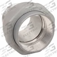 Straight Union - Conduit to Box: Aluminum, UNY, 3 in Trade Size, Female to Male, Threaded (MPN UNY300R-A). Key specifications — Ends - Hazardous Fittings: 3 in FNPT x 3 in MNPT; Finish: Powder Coated; Brand: APPLETON ELECTRIC.