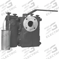 MUELLER STEAM SPECIALTY Basket Strainer: Cast Iron, 0.062 in Screen Size, Dual, NPT, 1 1/2 in (MPN 4 791F-AH CI Flgd Duplex Strainer). Key specifications — Brand: MUELLER STEAM SPECIALTY; Compatible Product Type: Water; Gasket Material: Buna-N; Screen Material: 304 Stainless Steel.