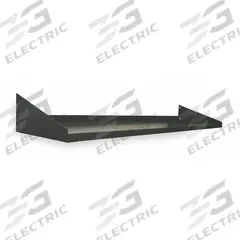 PRO-LINE Cantilever Shelf: 60 in Overall Wd, 12 in Overall Dp, Black, Steel, Steel, Cantilever Shelf (MPN BMCS1260). Key specifications — Includes Mounting Hardware: Yes; Color: Black.