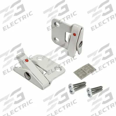 ANGEL VENTLOCK Window Opening Control Device: Shallow, 1 9/16 in Lg, 1 1/2 in Wd, Non-Handed - Window Opening Control Devices