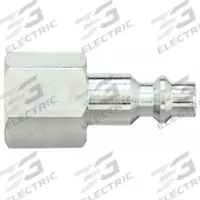 SPEEDAIRE Quick Connect Hose Coupling: 1/2 in Body Size, 3/4 in Hose Fitting Size, FNPT, Female (MPN 30E663). Key specifications — Brand: SPEEDAIRE; Thread Size: 3/4"-14; Hose Fitting Gender: Female.