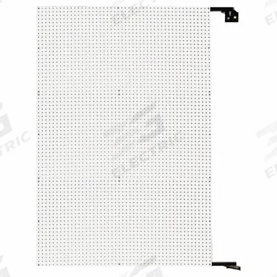 TRITON PRODUCTS Pegboard Swing Panel: Round, 1/4 in Peg Hole Size, 72 in x 48 in x 1 1/2 in - Round-Hole Pegboard Panels