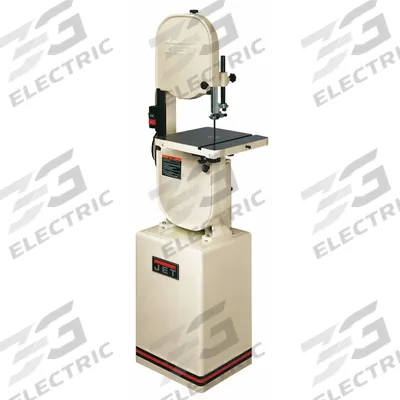 JET Band Saw: Vertical, 115/230V AC, 13 1/2 in Throat Dp - Vertical, 3,000 SFPM - Two-Speed Wood-Cutting Band Saws